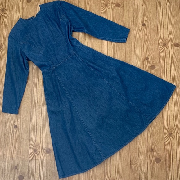 calvin klein sport Dresses & Skirts - Vintage 80/90s Calvin Klein Sport denim dress!